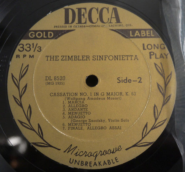 Serenade No. 1 In D Major, K. 100 / Cassation No. 1 In G Major, K. 63