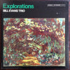 The Bill Evans Trio - Explorations (LP, Album, Stereo) - Good Plus (G+) / Good Plus (G+)