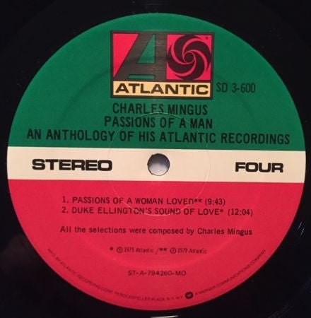Passions Of A Man: An Anthology Of His Atlantic Recordings