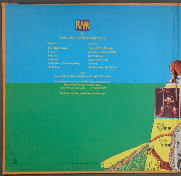Release: Ram-Vinyl-US-1971-SMAS-3375-3415794