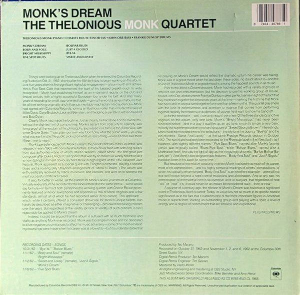 Monk's Dream