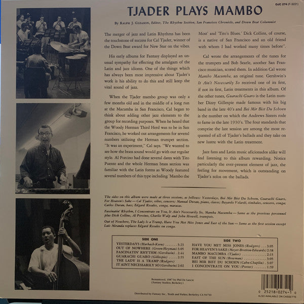 Master Release: Tjader Plays Mambo by Cal Tjader