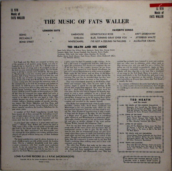 The Music Of Fats Waller