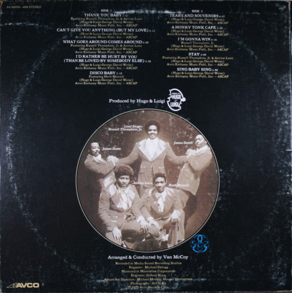 Release: Thank You Baby-Vinyl-US-1975-AV-69008-698-7089526