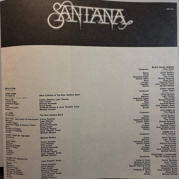 Santana Live In Japan