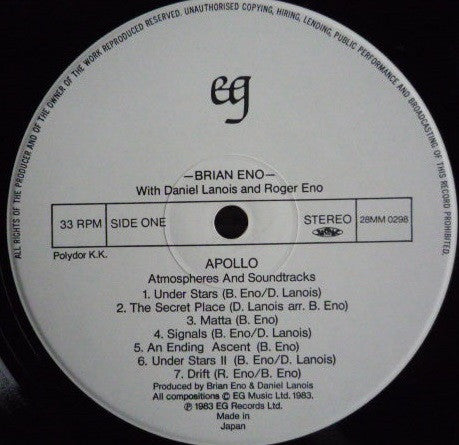 Apollo - Atmospheres & Soundtracks