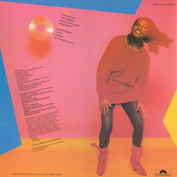 Release: Let The Music Play-Vinyl-Japan-1984-28MM 0347-3114121