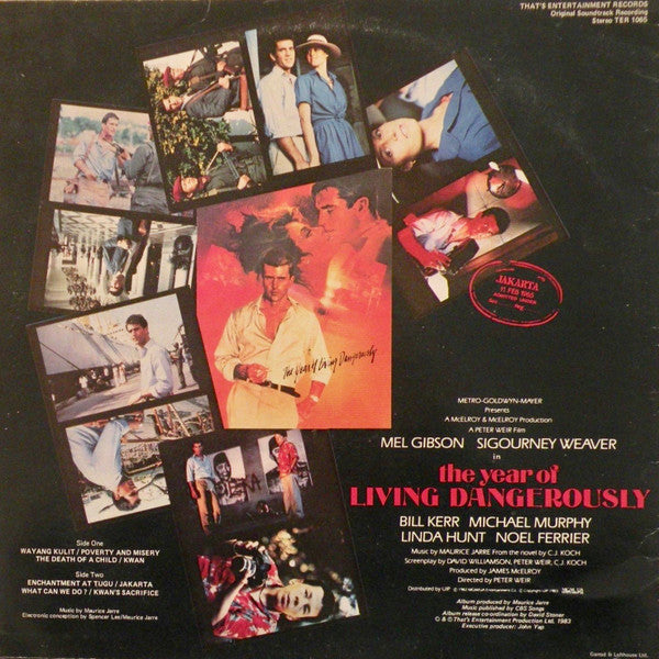 Release: The Year Of Living Dangerously (Original Motion Picture Soundtrack)-Vinyl-UK-1983-TER 1065-5935455