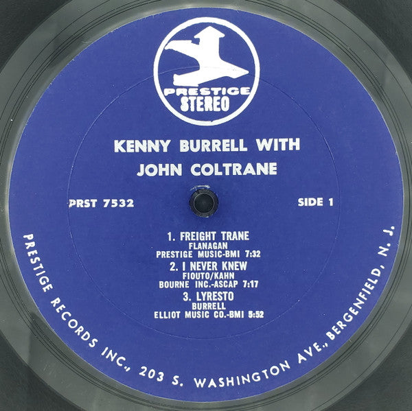 The Kenny Burrell Quintet With John Coltrane