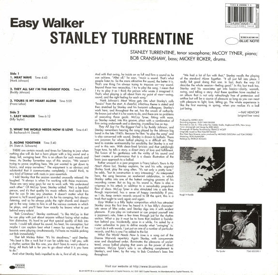 Master Release: Easy Walker by Stanley Turrentine