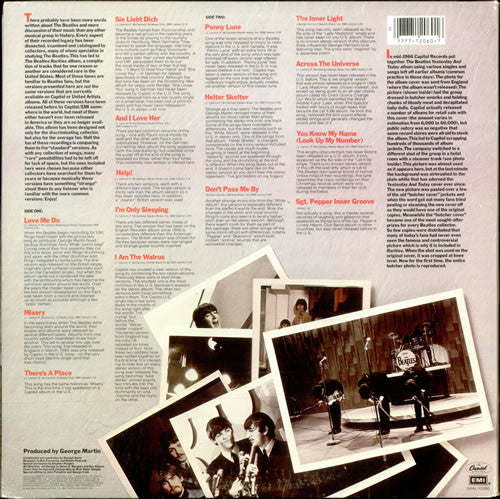Release: Rarities-Vinyl-US-1986-SHAL-12060-6493272