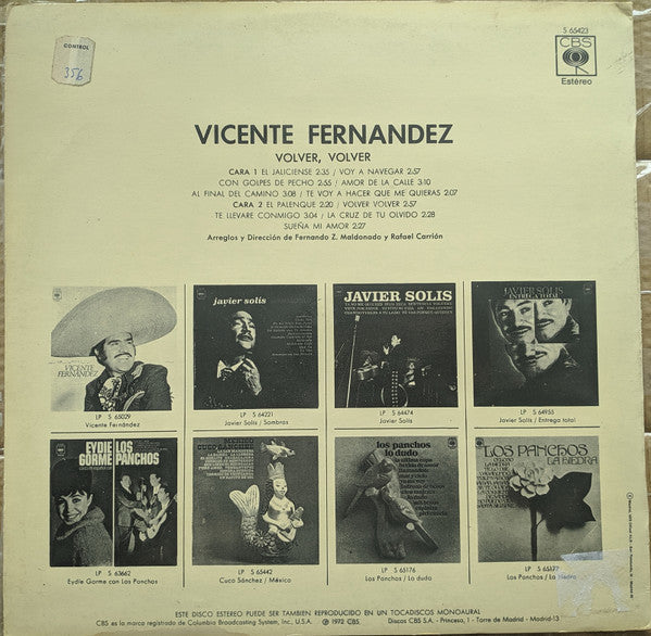 Release: ¡Arriba Huentitàn!-Vinyl-Spain-1973-S 65423-4999760