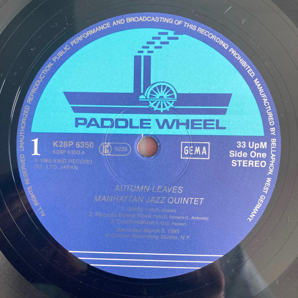 Release: Autumn Leaves-Vinyl-Japan-1985-K28P 6350-2771124