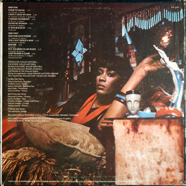 Release: Tellin' It-Vinyl-US-1975-SHL 32091-1607704