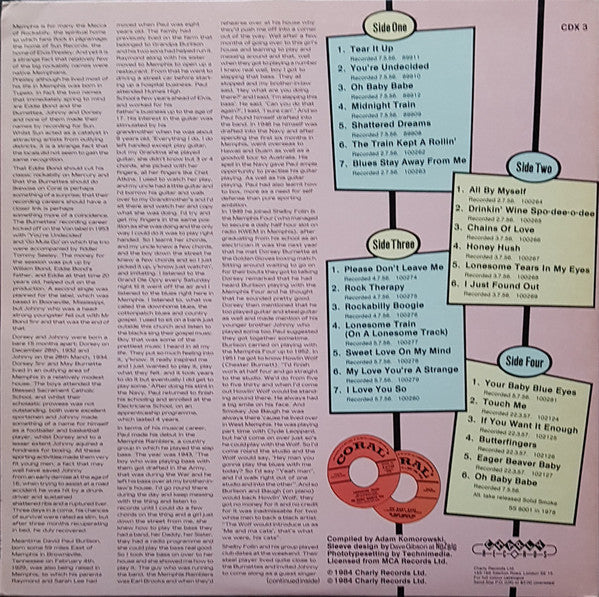 The Legendary Johnny Burnette Rock N Roll Trio