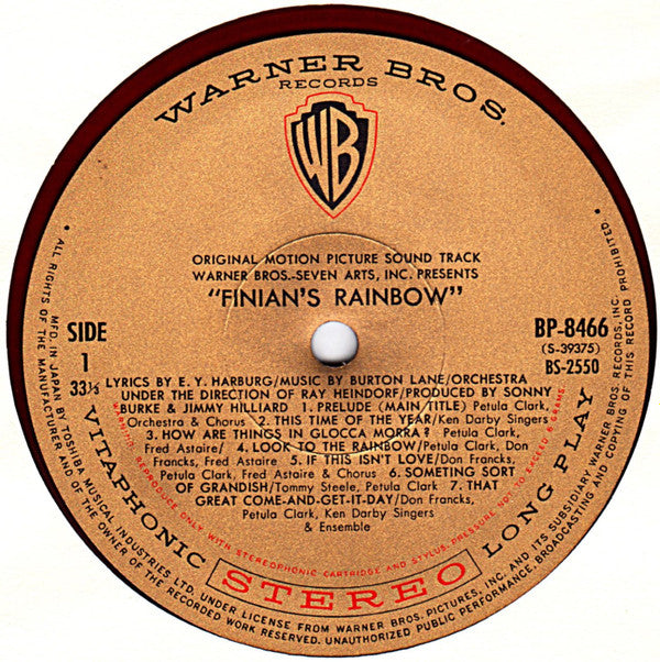 Finian's Rainbow (The Original Motion Picture Sound Track)