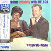 Ella Fitzgerald - Ella Swings Brightly With Nelson (Vinyl, LP, Album, Mono, Reissue) Very Good Plus (VG+) / Very Good Plus (VG+)