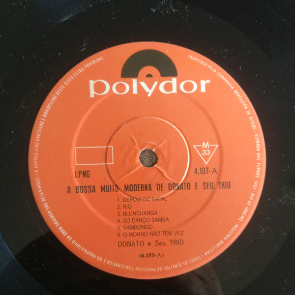 A Bossa Muito Moderna De Donato E Seu Trio