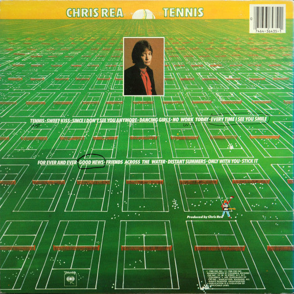 Release: Tennis-Vinyl-US-1980-JC 36435-2160502