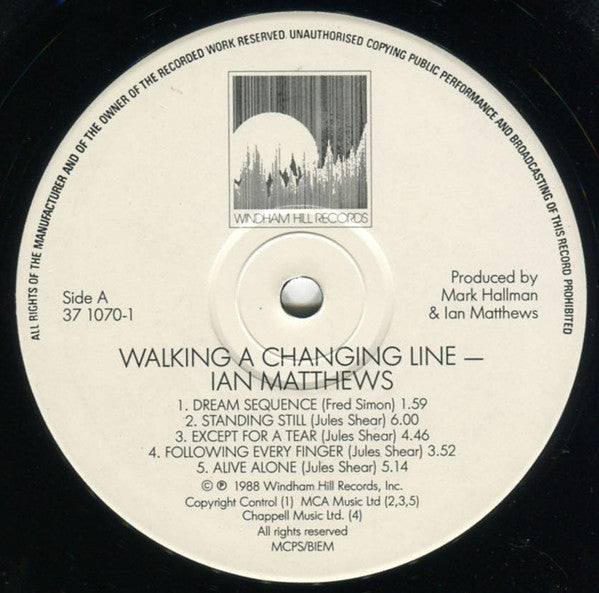 Walking A Changing Line