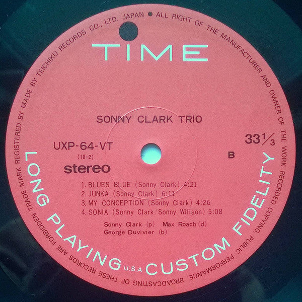 Sonny Clark Trio