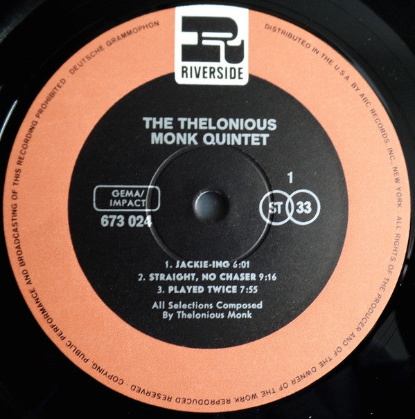 The Thelonious Monk Quintet