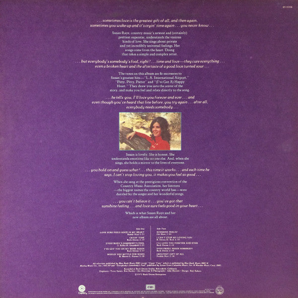 Release: Love Sure Feels Good In My Heart-Vinyl-US-1973-ST-11135-6301545