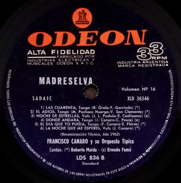 Madreselva - Volumen No. 16