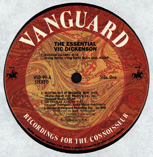 The Essential Vic Dickenson