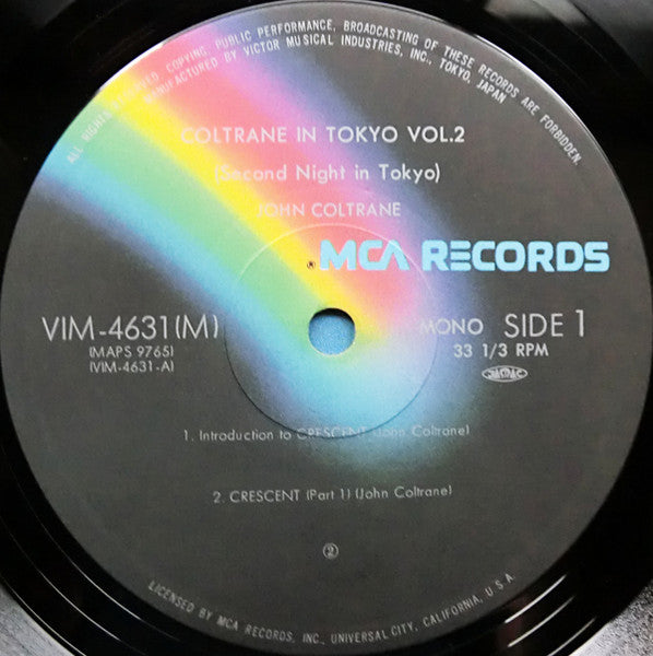 Coltrane In Tokyo Vol.2