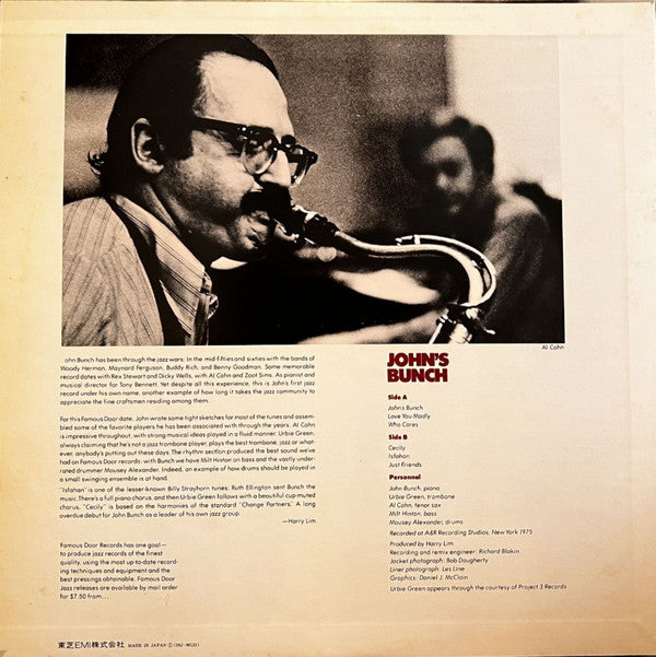 Release: John's Bunch-Vinyl-Japan-None-IHJ-80121-9359678