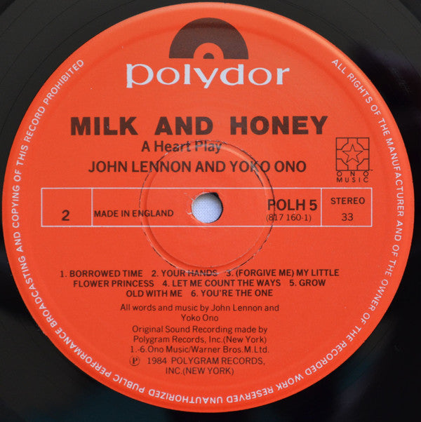 Milk And Honey