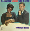 Ella Fitzgerald - Ella Swings Brightly With Nelson (LP, Album, Mono, Reissue) - Very Good Plus (VG+) / Very Good Plus (VG+)