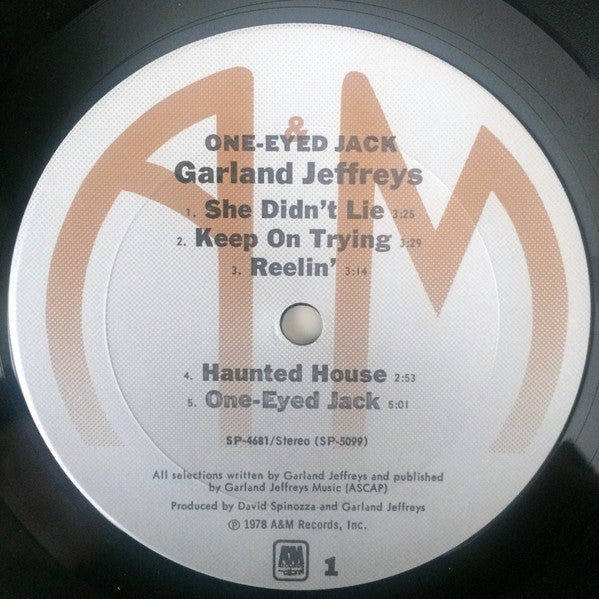 Release: One-Eyed Jack-Vinyl-US-1978-SP-4681-2295636