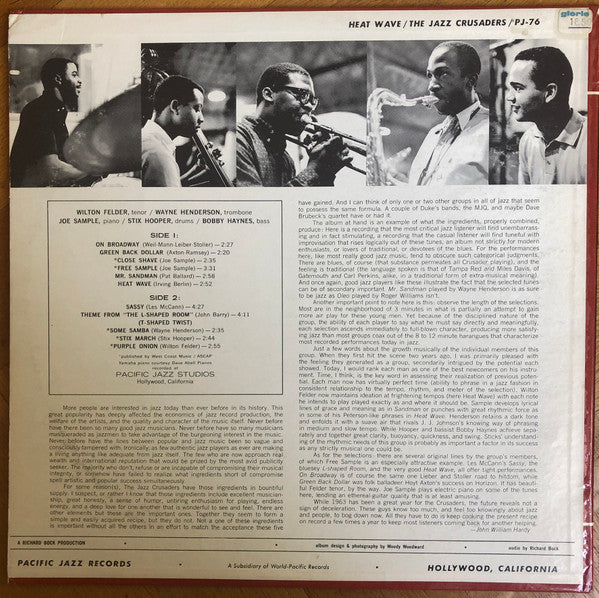 Release: Heat Wave-Vinyl-US-1963-PJ-76-2829359