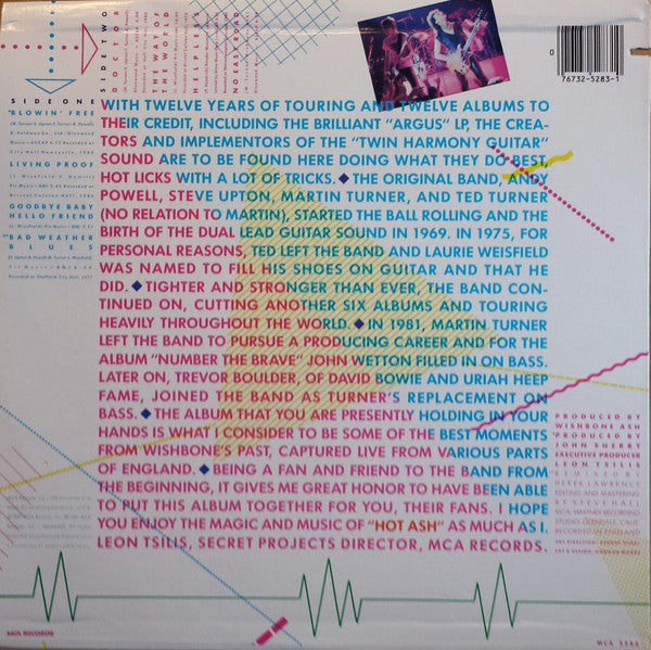 Release: Hot Ash Live-Vinyl-US-1981-MCA-5283-7998586