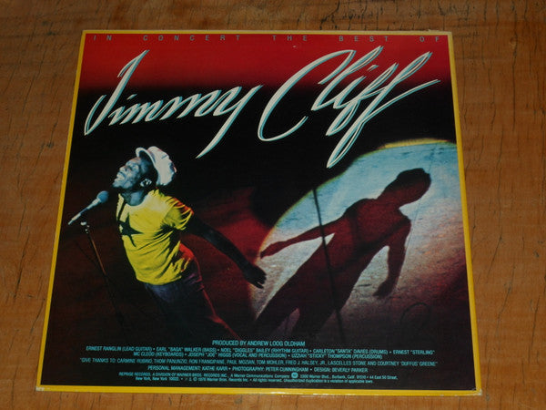 Release: In Concert - The Best Of Jimmy Cliff-Vinyl-Japan-1976-P-10289R-4066094