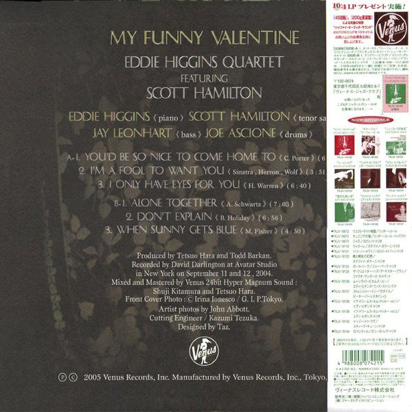 Release: My Funny Valentine-Vinyl-Japan-2005-TKJV-19148-5451550
