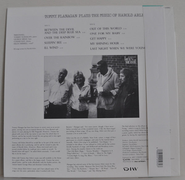 Release: Plays The Music Of Harold Arlen-Vinyl-Japan-None-DIW-25030-3872364