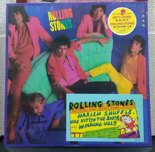 Master Release: Dirty Work by The Rolling Stones