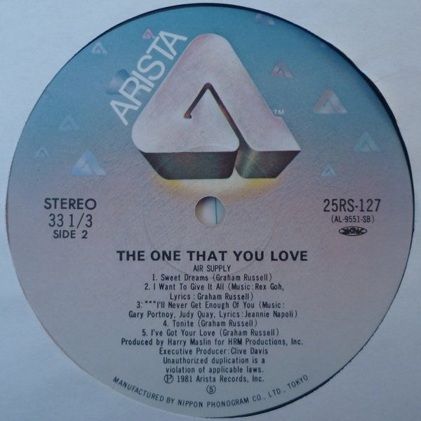 The One That You Love