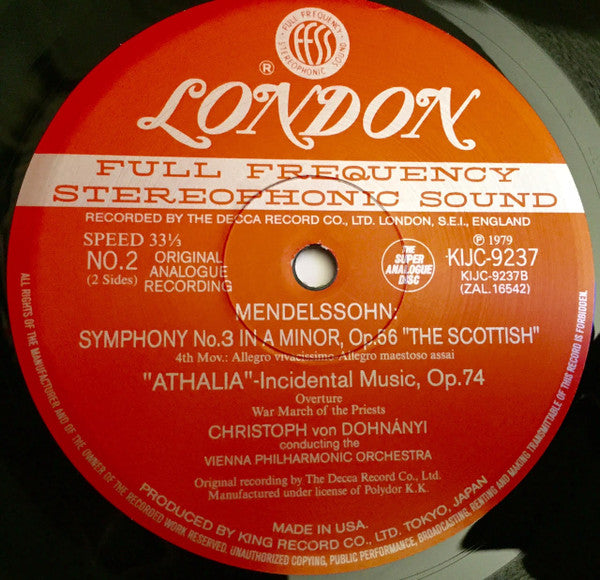 Symphony No, 3 (Scottish)