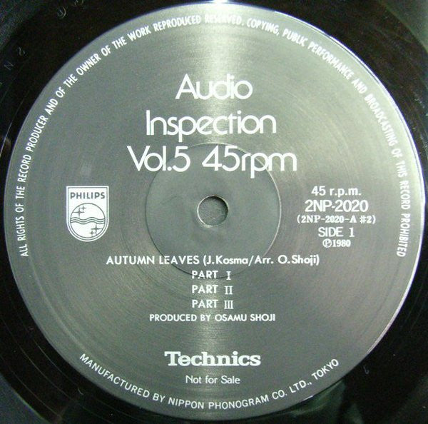 Audio Inspection Vol. 5