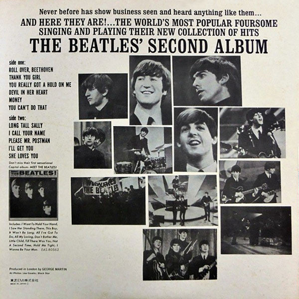 Release: The Beatles' Second Album-Vinyl-Japan-1976-EAS-80563-4653910