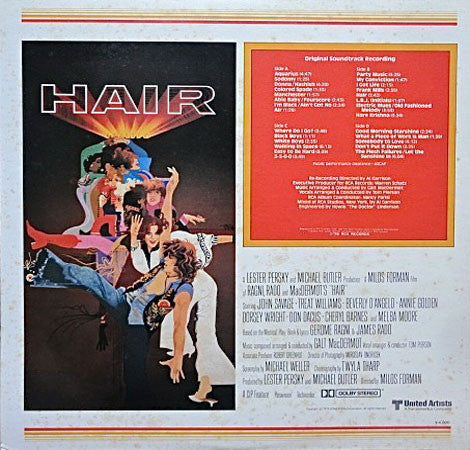 Master Release: Hair (Original Soundtrack Recording) by Galt MacDermot