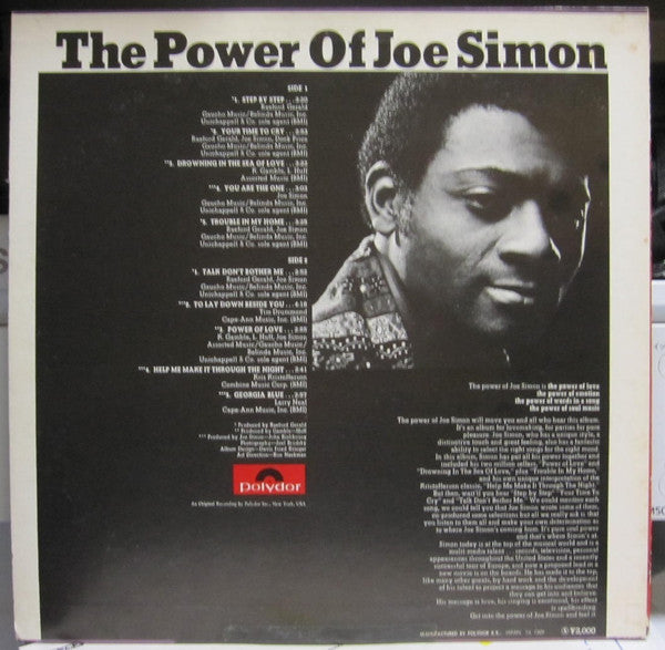 Master Release: The Power Of Joe Simon by Joe Simon