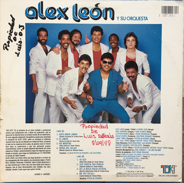 Master Release: Asi Soy... by Alex Leon Y Su Orquesta