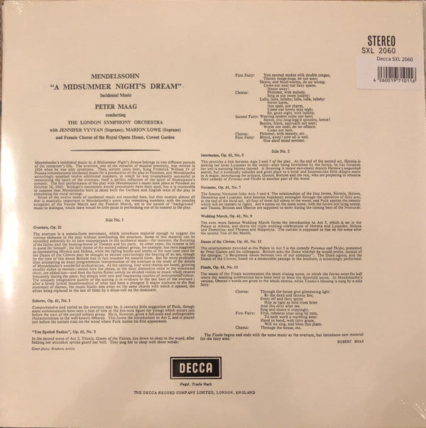 Master Release: A Midsummer Night's Dream by Felix Mendelssohn-Bartholdy