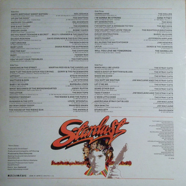 Master Release: Stardust - 44 Original Hits From The Sound Track Of The Film by Various