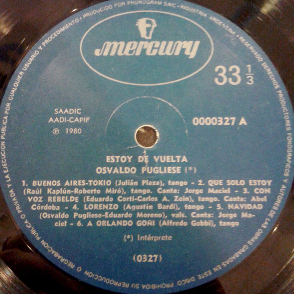Master Release: El Tango Se Llama by Osvaldo Pugliese